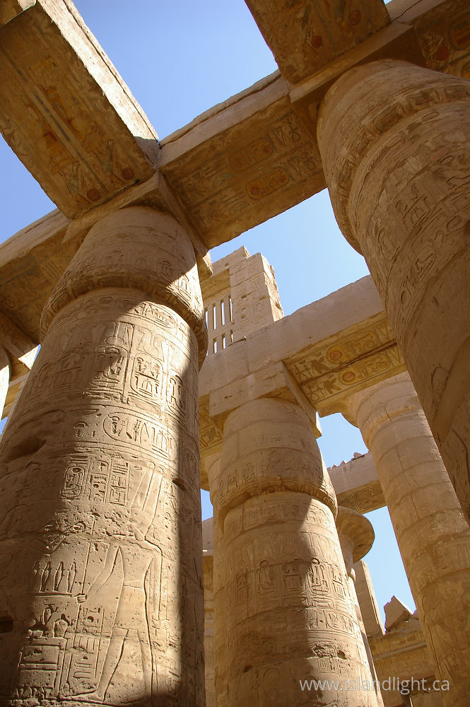 Architecture photo from  Karnak,  Egypt.