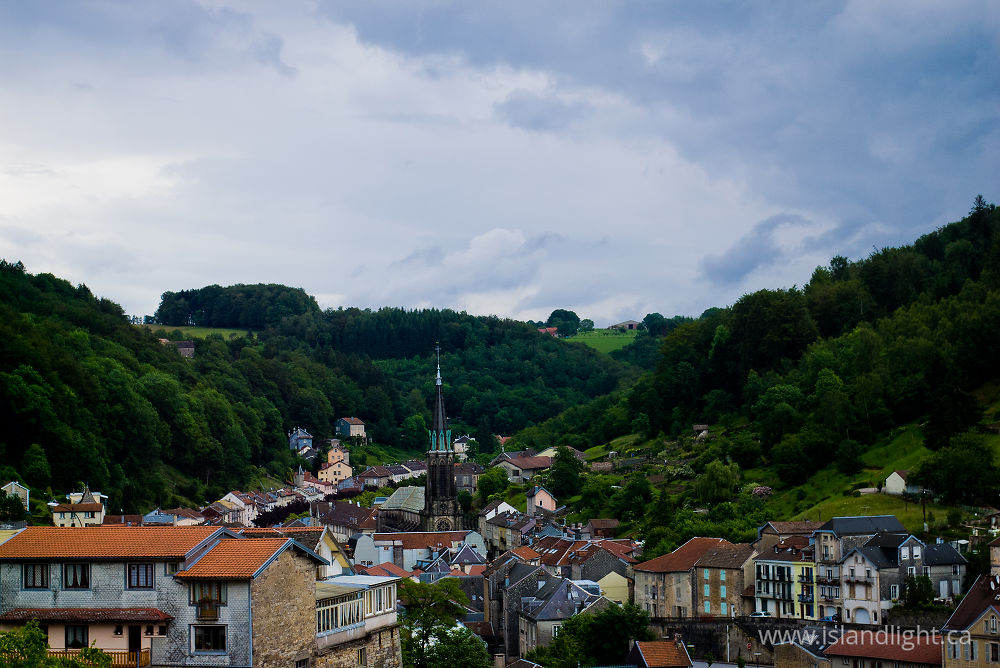 Cityscape photo from  Plombiers,  France.