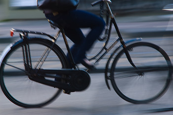 Public Transport  ~ Bicycle picture from Amsterdam Netherlands.