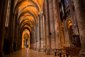 Notre Dame de Chartres ~ Cathedral picture from Chartres France.