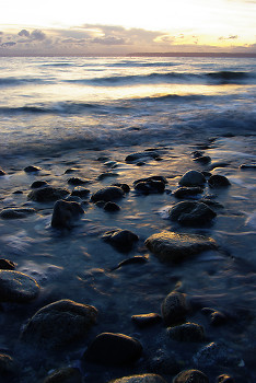  Beach picture from Cortes Island Canada.