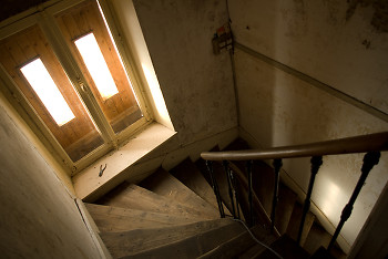 Stair to the Attic ~ Architecture picture from France France.
