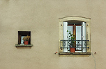 Big Window, Small Window ~ Window picture from Luxieul-les-bains France.