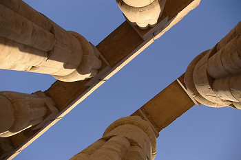 Luxor Temple ~ Temple picture from Luxor Egypt.