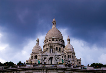 Sacre Coeur  ~ Cathedral picture from Paris France.