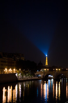 Eiffel Tower Light ~ Cityscape  picture from Paris France.