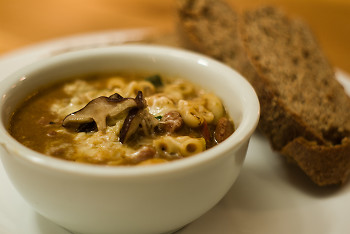 Minasrtonie ~ Soup picture from Cortes Island Canada.