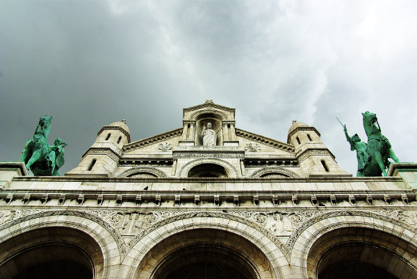 Sacre Coeur ~ Church Photo from Paris France. (Click to view options.)