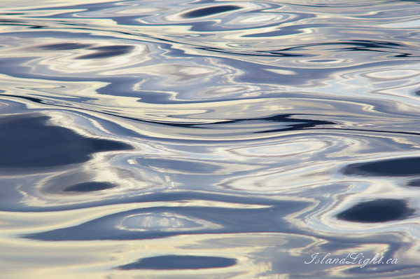 Reflection photo from  Cortes Island, BC Canada.