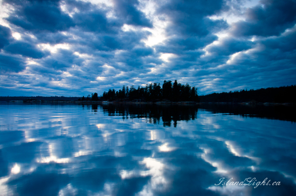 Seascape  photo from Mansons Landing Cortes Island, BC Canada.