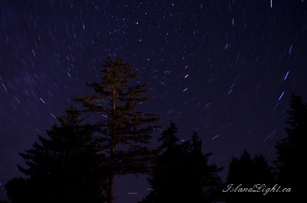 Landscape  photo from  Cortes Island, BC Canada.
