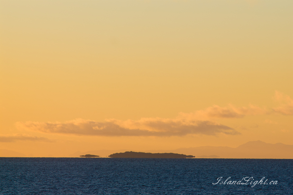 Seascape picture from  Mitlenatch Island, BC Canada.