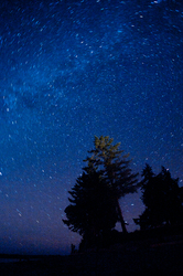 Milky Way  - Star photo from Smelt Bay Cortes Island BC, Canada