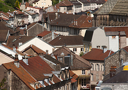Roofs of Plombi�res-les-Bains #1 -   photo