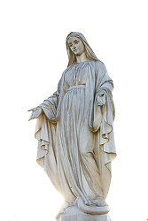 Mary - Aillevillers Statue photo