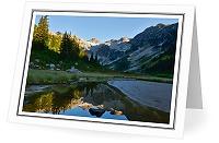 Brandywine Mountain Reflection - Mountain photo from  Brandywine Valley British Columbia, Canada