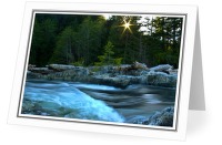 Reversing Falls - Creek photo from Carrington Bay Cortes Island BC, Canada