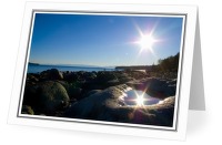 Sun II - Landscape photo from  Cortes Island BC, Canada