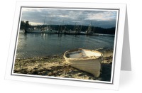 Sailing Dinghy at Mansons Landing - Sailing Dinghy photo from Mansons Landing Cortes Island BC, Canada