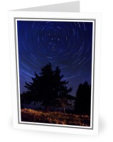 North Star - Star photo from Smelt Bay Cortes Island BC, Canada