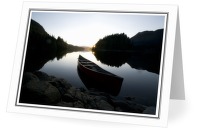 Port Neville Evening - Canoe photo from  Port Neville BC, Canada