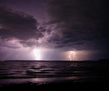 Cortes Island Lightening photo
