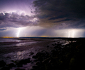 Discovery Islands Lightening picture