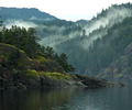 Coastal Landscape - Landscape photo from Heriot Bay Quadra Island British Columbia, Canada