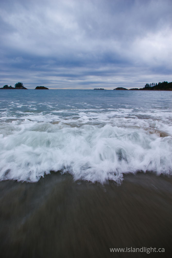 Seascape photo from  Calvert Island,  Canada.