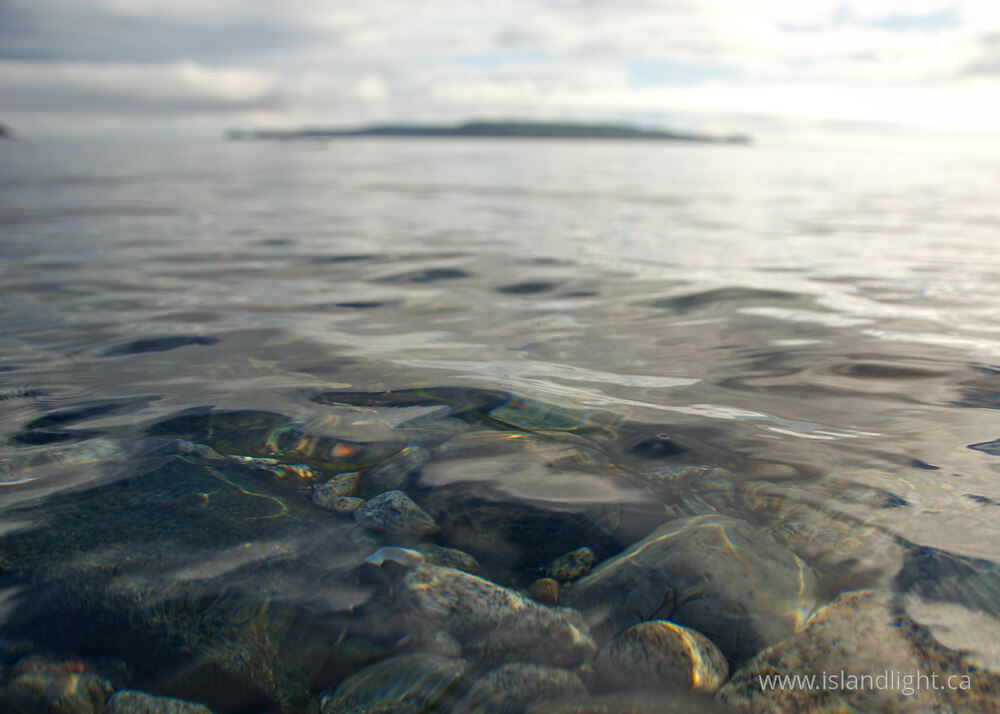 Seascape  photo from  Cortes Island, British Columbia Canada.