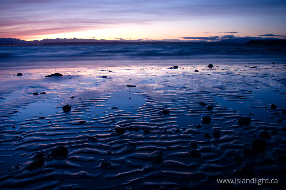 Seascape  photo from Smelt Bay Cortes Island, BC Canada.
