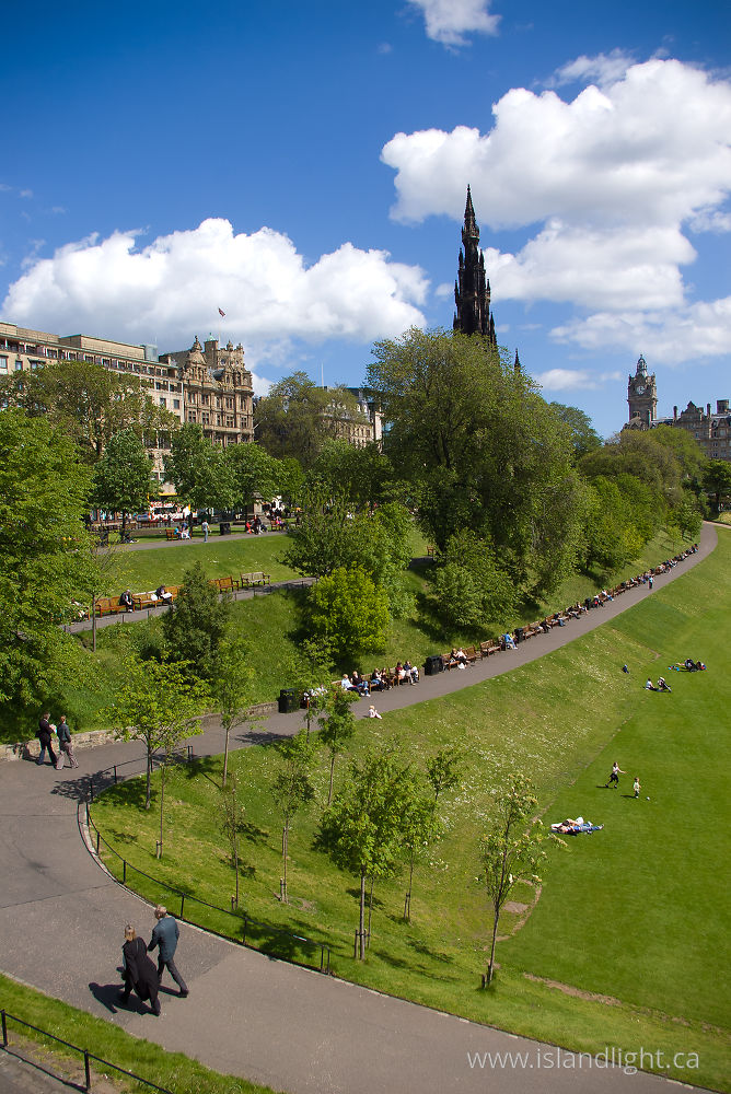 Cityscape photo from  Edinburgh,  Scotland.
