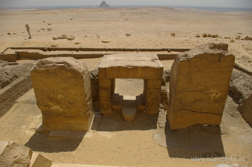 Architecture photo from  Saqqara,  Egypt.