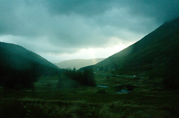 Stormy day on the Moor ~ Landscape  picture from  Scotland.