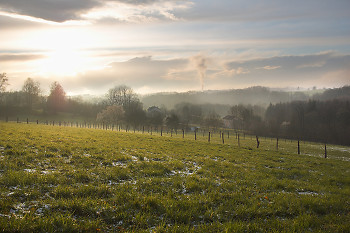 Pastoral Pasture Scene ~ Landscape  picture from Aillevillers France.