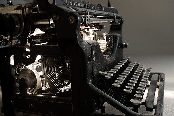 Typewriter ~ Typewriter picture from Aillevillers France.