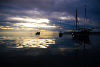  Boating picture from Cortes Island Canada.
