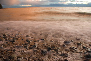  Seascape picture from Cortes Island Canada.