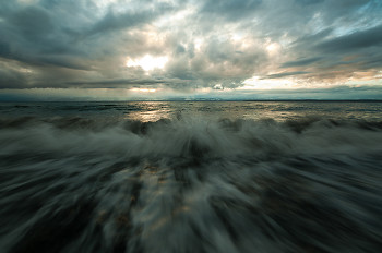 Stormy ~ Storm picture from Cortes Island Canada.