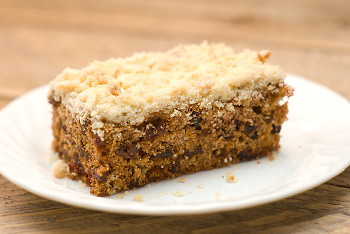 Crumb Cake ~ Dessert picture from Cortes Island Canada.