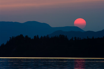  Landscape  picture from Marina Island Canada.