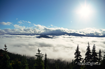 The View from the Top ~ Landscape  picture from Mount Washington Canada.