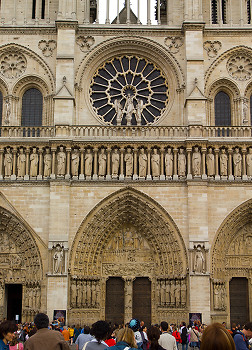 Notre Dame de Paris ~ Church picture from Paris France.