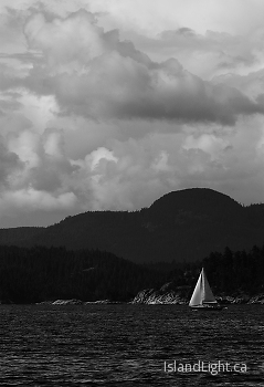  Sailing picture from Quadra Island Canada.