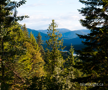 View south down the Slocan Valley ~ Landscape  picture from Slocan Valley Canada.