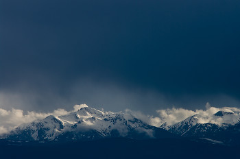 Mountain Moods ~ Mountain picture from Vancouver Island Canada.