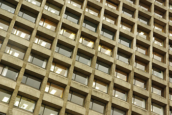 Windows ~ skyscraper picture from Vancouver Canada.