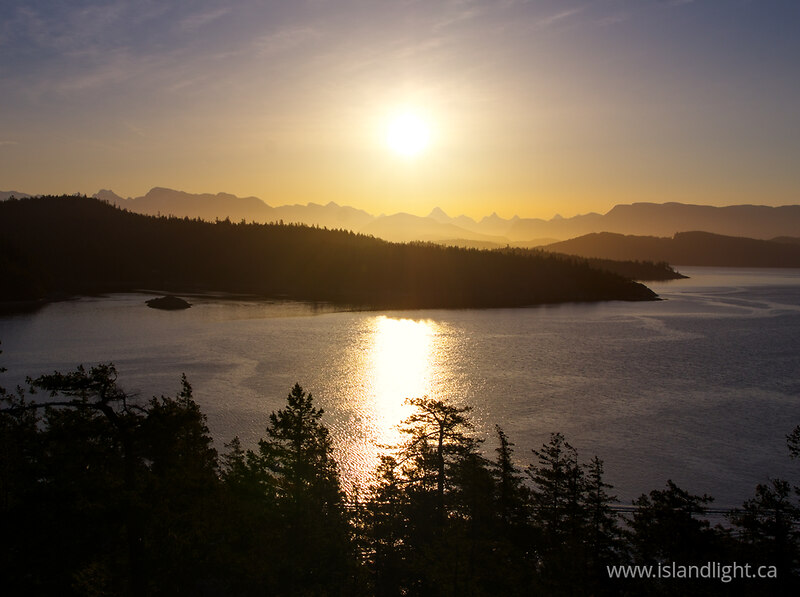 Morning at Red Granite Point - Cortes Island  photo