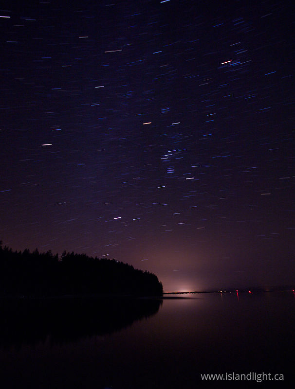 South Point Star trails - Georgia Strait Star photo