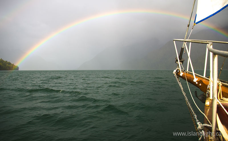 Rainbow - Knight Inlet Sailing photo